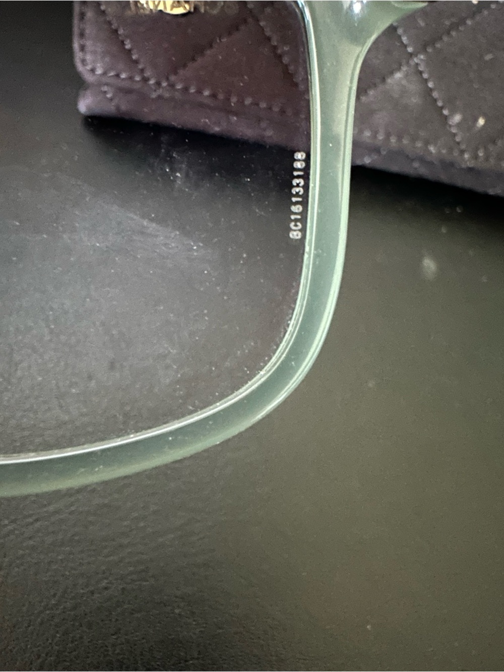 CHANEL Soft Green Cat-Eye Sunglasses with Green Gradient Lenses - Picture 11 of 11